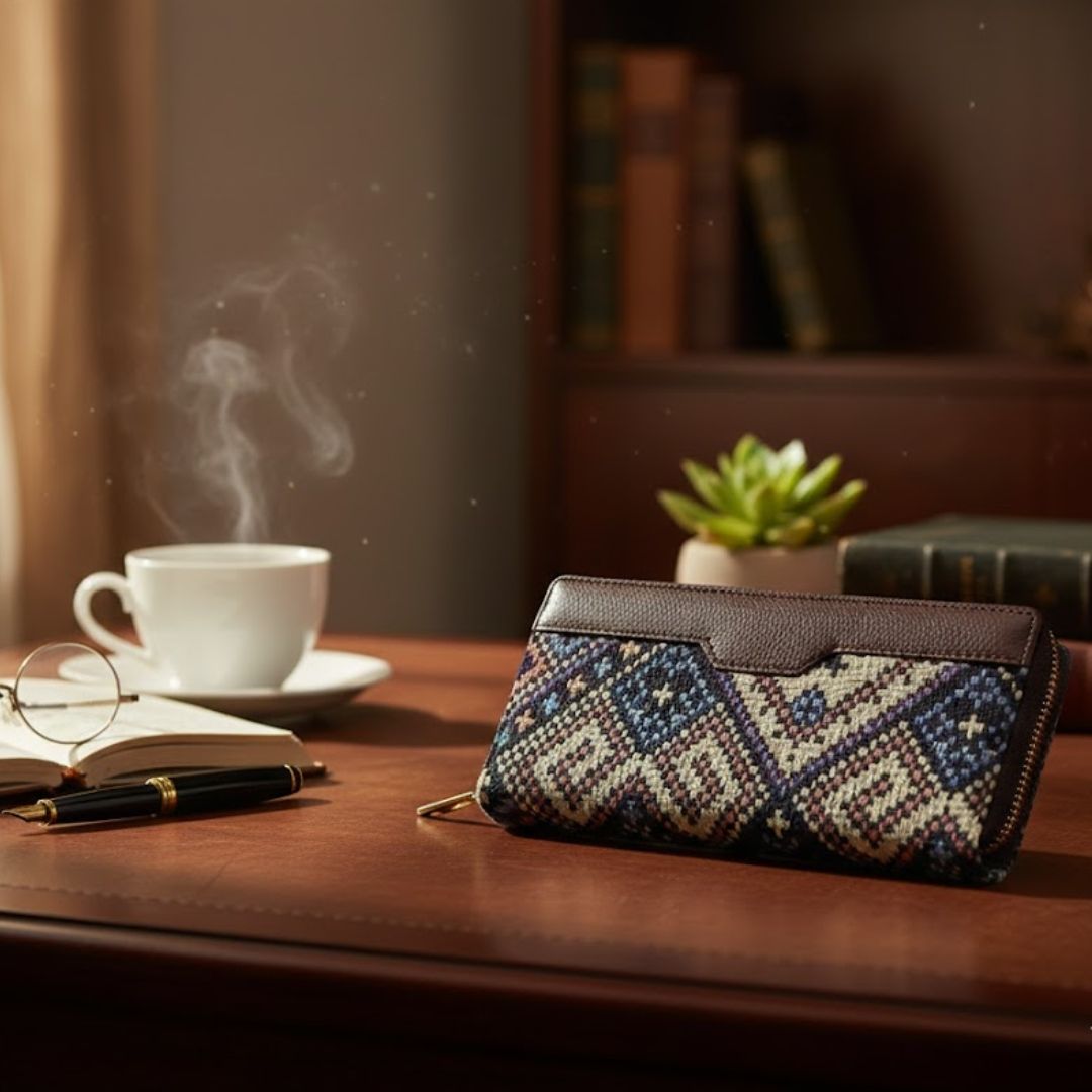 Elegant Double Zipper Wallet for Eco-Friendly Style v4.0